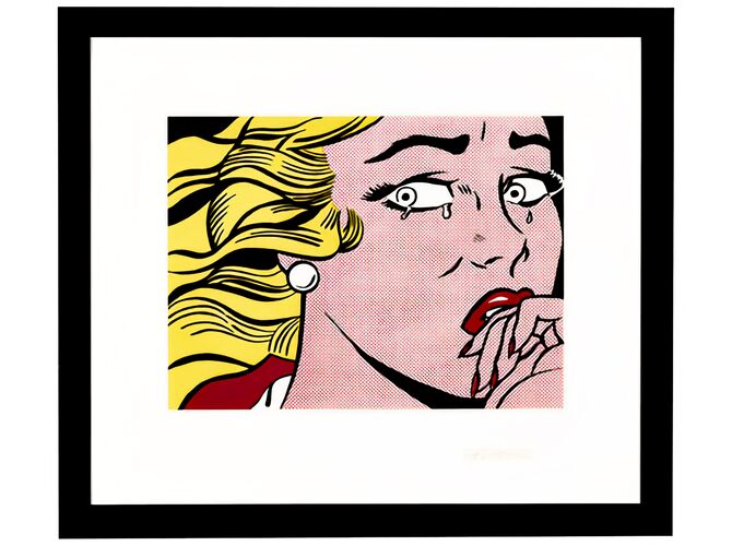 Crying Girl by Roy Lichtenstein