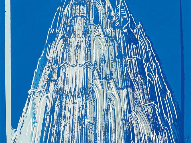 Cologne Cathedral by Andy Warhol