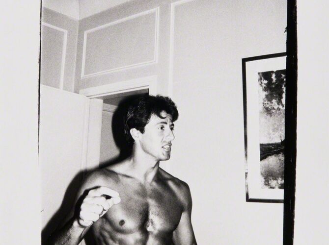 Sylvester Stallone by Andy Warhol
