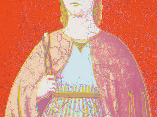 Saint Apollonia by Andy Warhol
