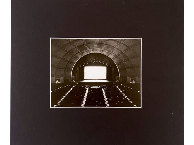 Theaters by Hiroshi Sugimoto