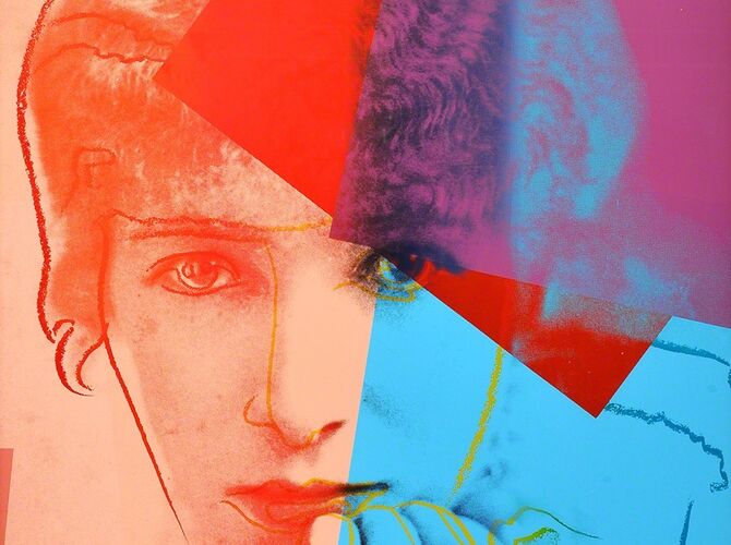Sarah Bernhardt by Andy Warhol