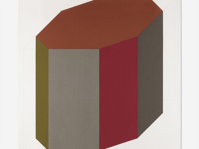 Forms Derived from a Cube by Sol LeWitt