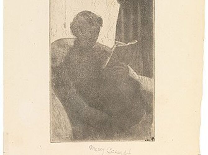 Lydia by Mary Cassatt
