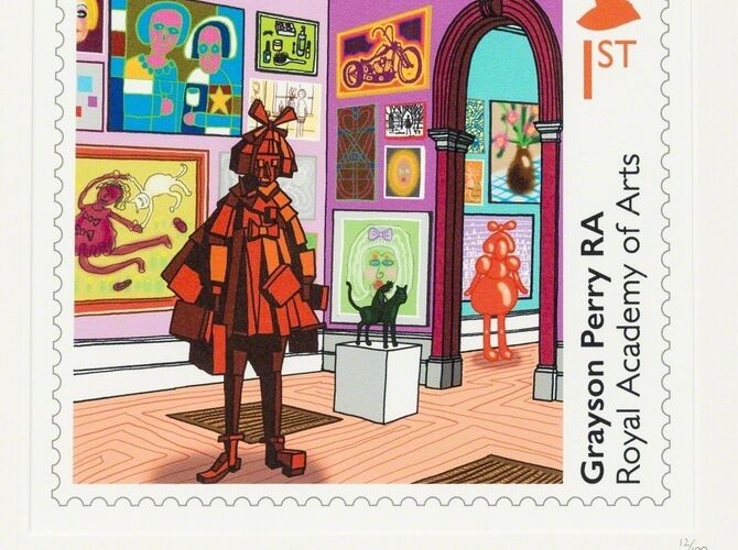 Stamps by Grayson Perry
