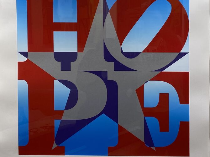 Hope by Robert Indiana