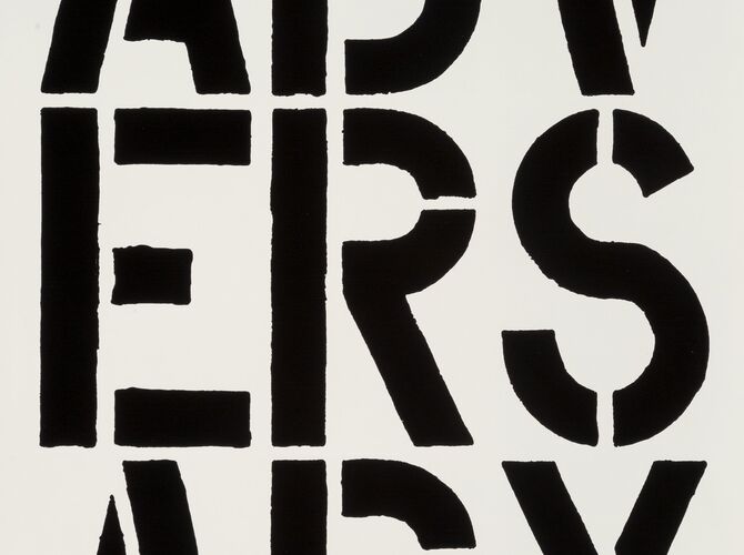 Black Book by Christopher Wool