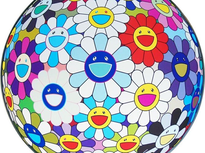 Flower Balls by Takashi Murakami