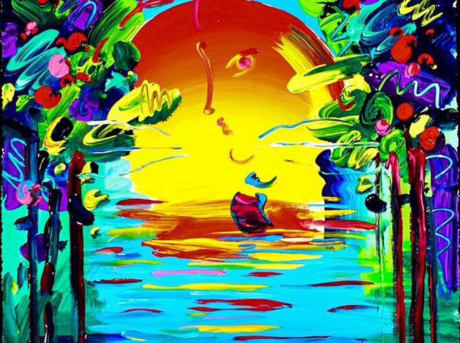 Landscapes by Peter Max