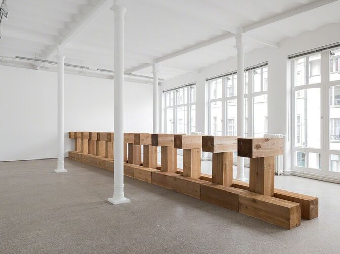 Wood by Carl Andre