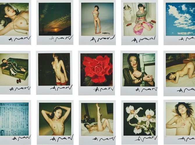 Polaroids by Nobuyoshi Araki