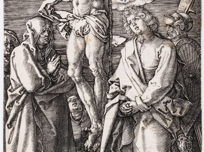 Christ on the Cross by Albrecht Dürer