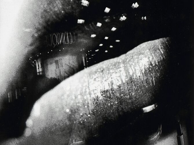 Lips by Daido Moriyama