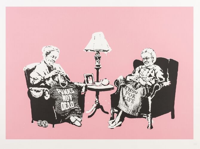 Grannies by Banksy