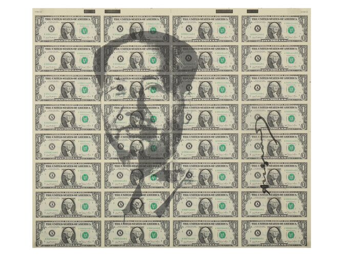 Dollar Bills by Andy Warhol