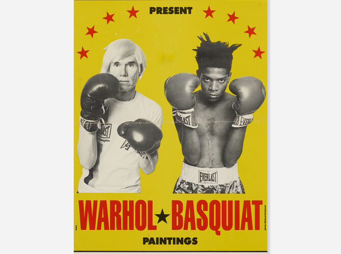 Jean-Michel Basquiat by Andy Warhol