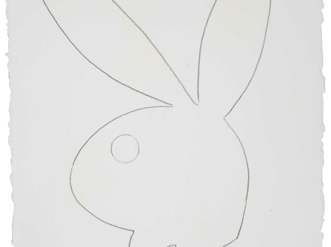 Playboy Bunny by Andy Warhol