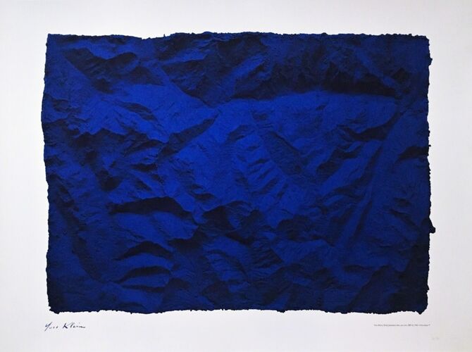 International Klein Blue by Yves Klein