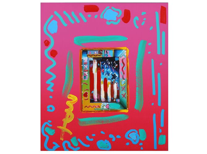 Hearts by Peter Max