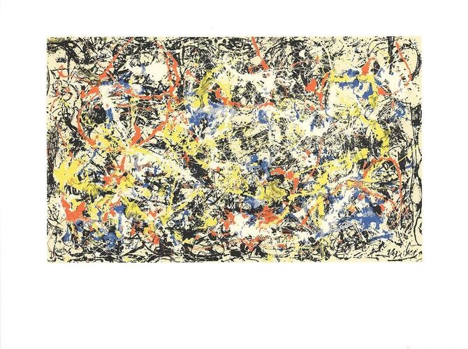 Silkscreens by Jackson Pollock