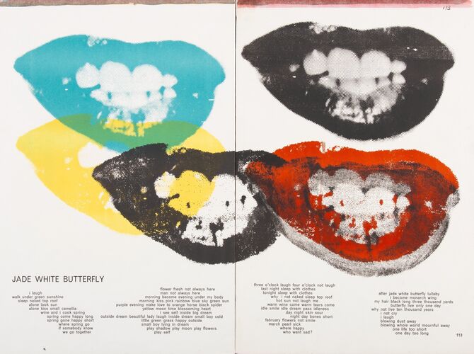 Lips by Andy Warhol
