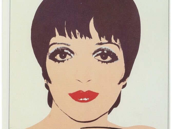 Liza Minnelli by Andy Warhol