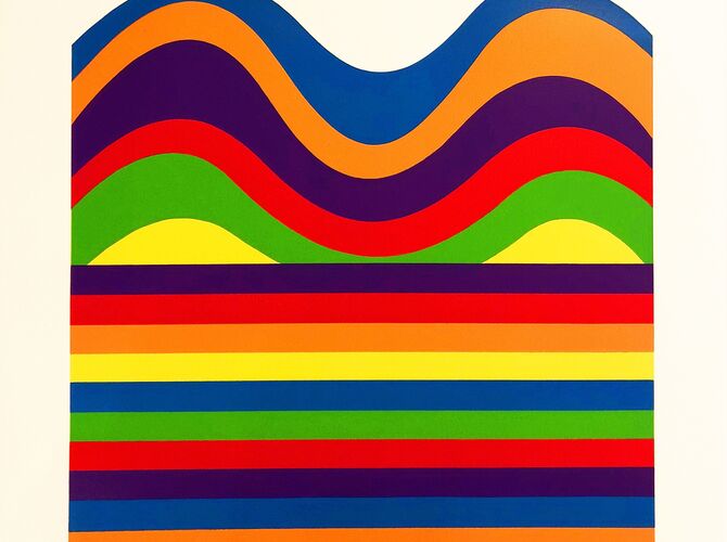 Arcs and Bands by Sol LeWitt