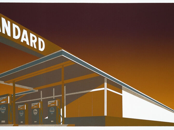 Standard Station by Ed Ruscha