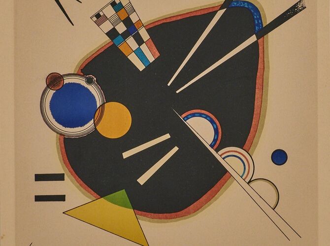 Circles by Wassily Kandinsky