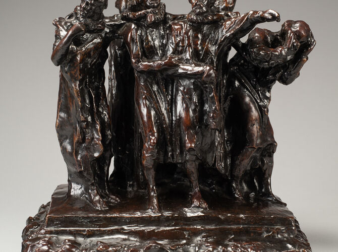 The Burghers of Calais by Auguste Rodin