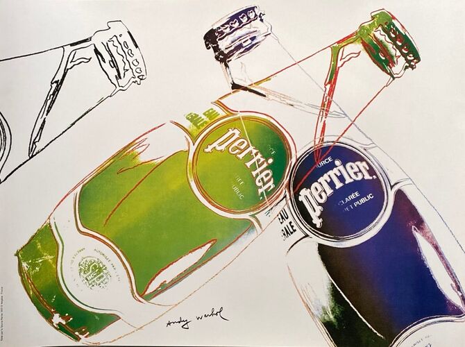 Perrier by Andy Warhol