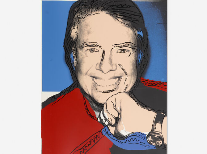 Jimmy Carter by Andy Warhol