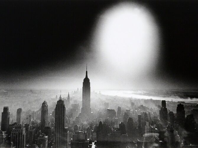 Atom Bomb Sky by William Klein