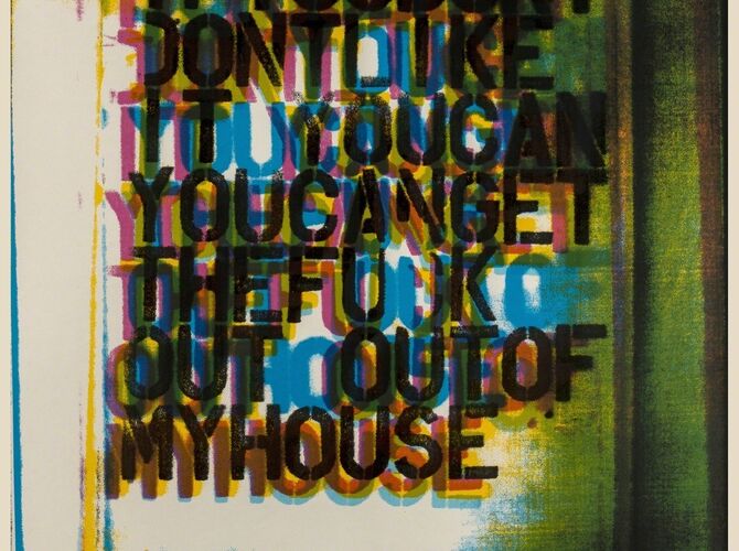 My House by Christopher Wool