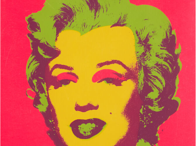 Red Marilyn by Andy Warhol