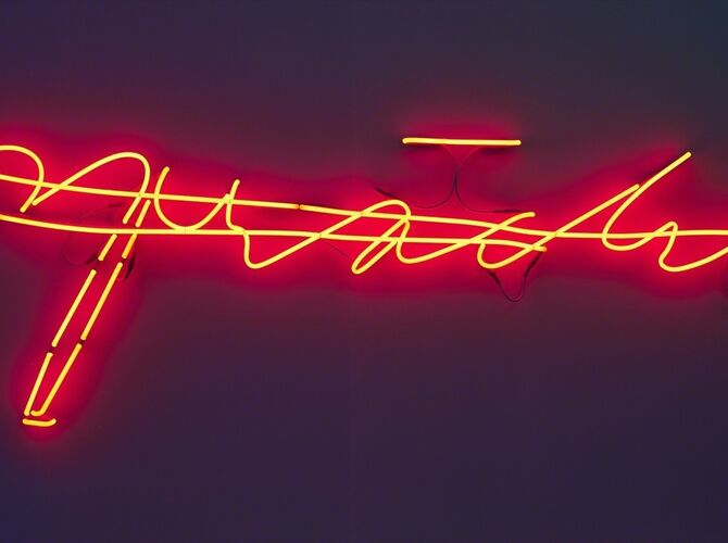 Neon by Joseph Kosuth
