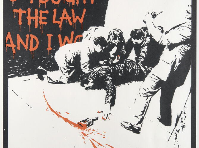 I Fought the Law by Banksy