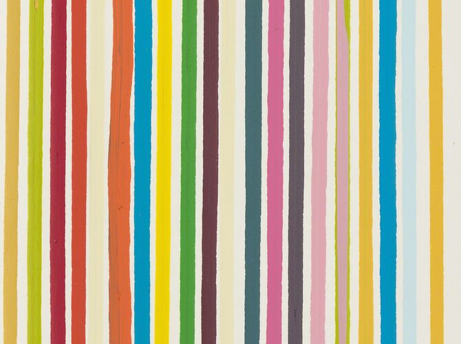 Poured Lines by Ian Davenport