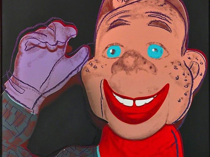 Howdy Doody by Andy Warhol