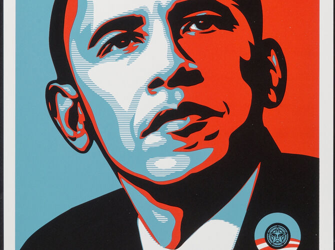 Barack Obama by Shepard Fairey