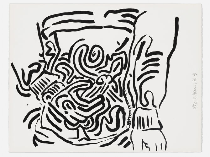 Bad Boys by Keith Haring