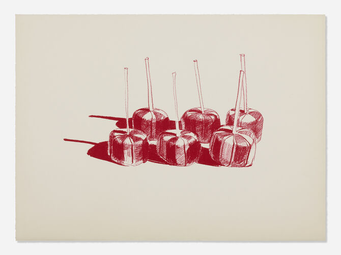 Lollipops by Wayne Thiebaud