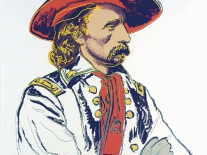 General Custer by Andy Warhol