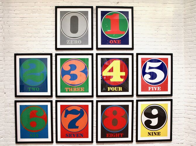 Numbers by Robert Indiana
