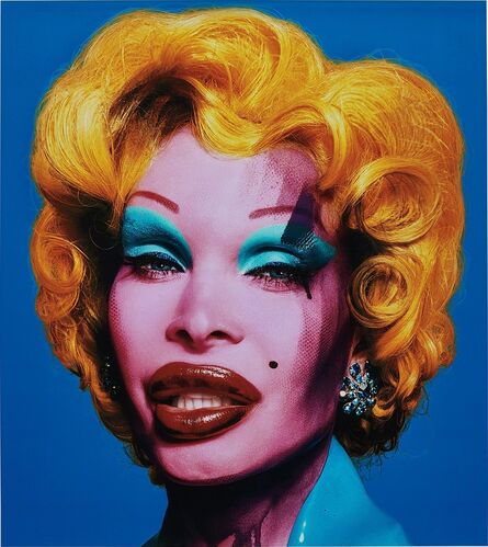 David LaChapelle, ‘Amanda as Marilyn (blue)’, 2007