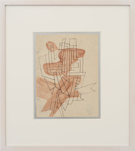 Perle Fine, ‘Study for Komposition’, 1945