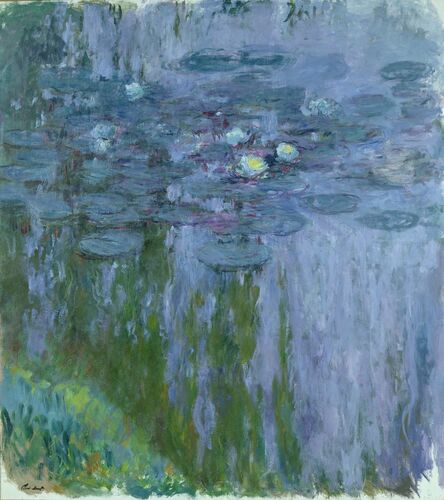 Claude Monet, ‘Water Lilies, Willow Reflection,’, 1916–1919