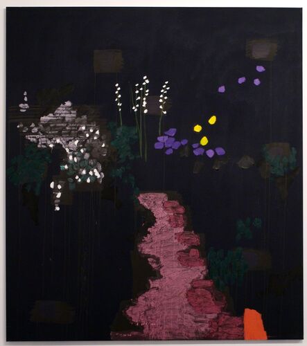 Bruce McLean, ‘Dark Pink Path, Son Caragol’, 2008