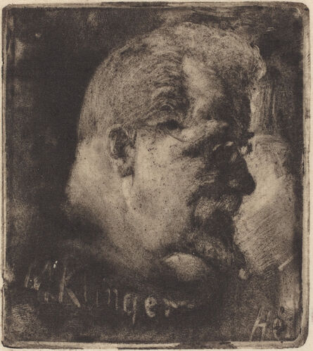 Hubert von Herkomer, ‘Max Klinger’, 1890s
