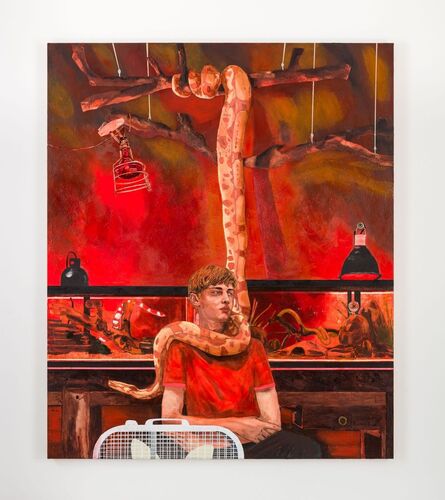 Hernan Bas, ‘The hot seat’, 2020